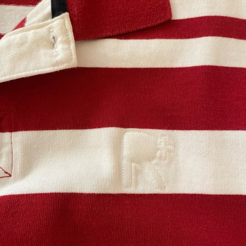 Rocawear Bold Red and White Polo Shirt - Picture 7 of 7